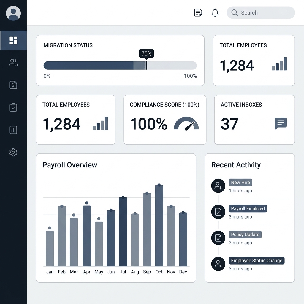 ADP migration and HR dashboard